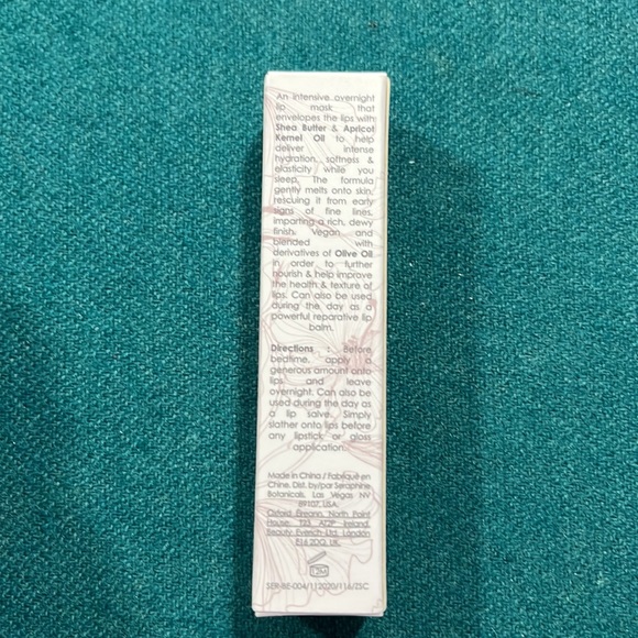 Seraphine Botanicals Fruit Butter Lip Mask .52oz - Picture 3 of 6